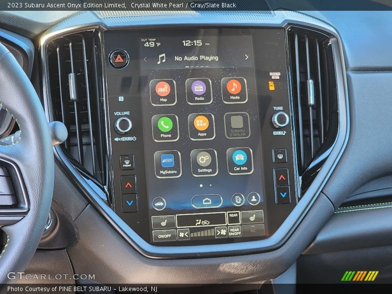 Crystal White Pearl / Gray/Slate Black 2023 Subaru Ascent Onyx Edition Limited