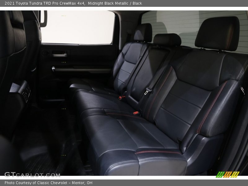 Rear Seat of 2021 Tundra TRD Pro CrewMax 4x4