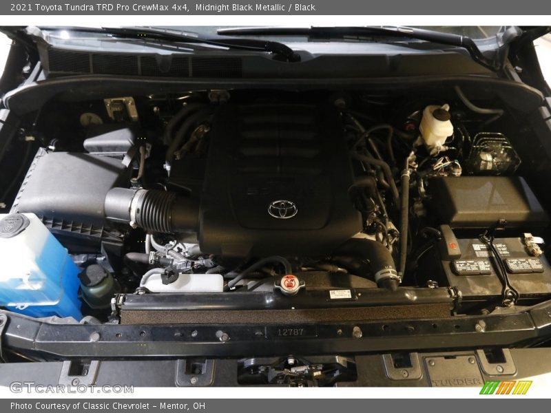 Midnight Black Metallic / Black 2021 Toyota Tundra TRD Pro CrewMax 4x4