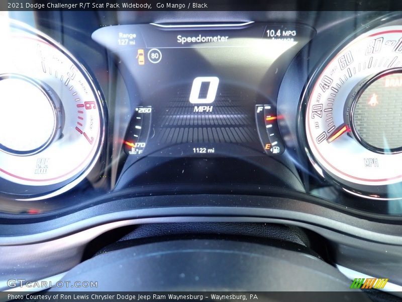  2021 Challenger R/T Scat Pack Widebody R/T Scat Pack Widebody Gauges