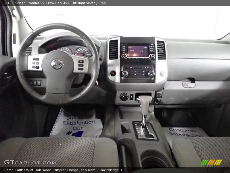 Brilliant Silver / Steel 2017 Nissan Frontier SV Crew Cab 4x4