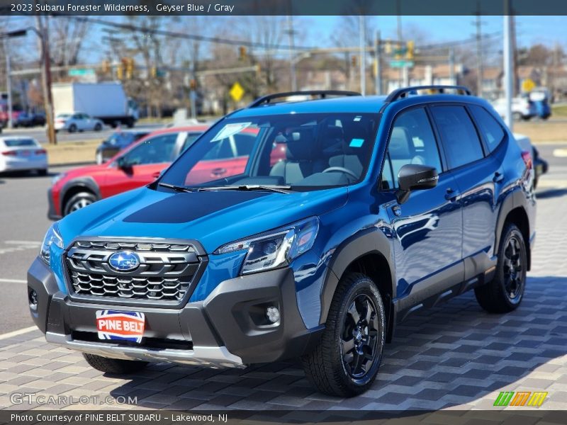Geyser Blue / Gray 2023 Subaru Forester Wilderness