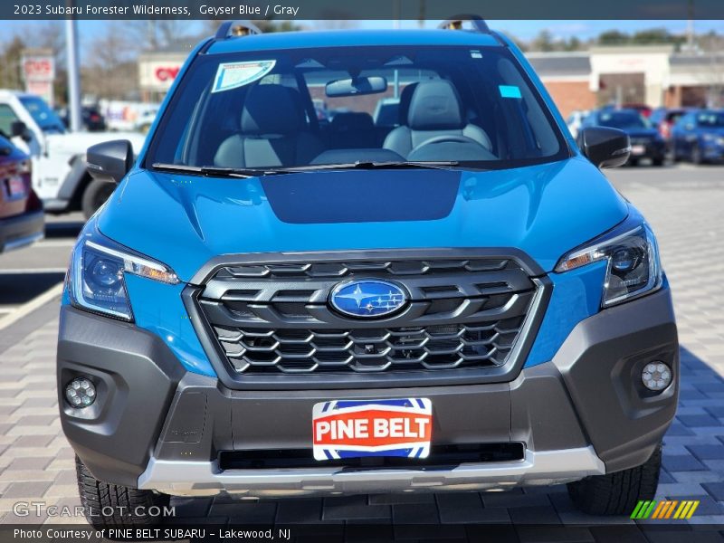 Geyser Blue / Gray 2023 Subaru Forester Wilderness
