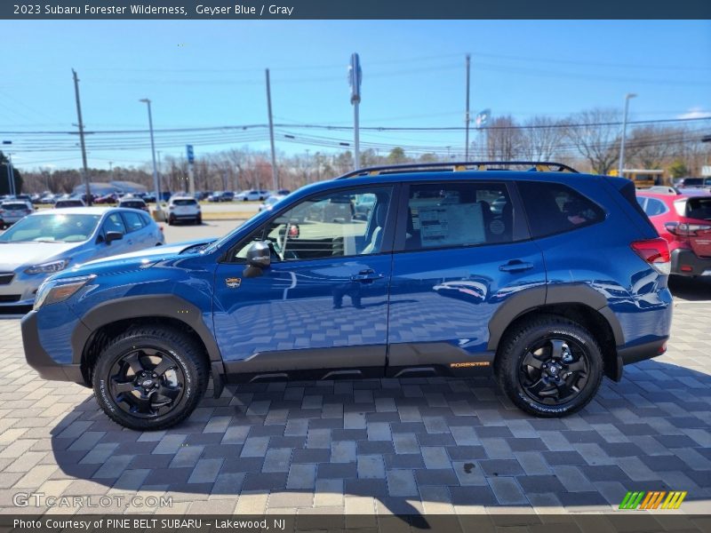 Geyser Blue / Gray 2023 Subaru Forester Wilderness