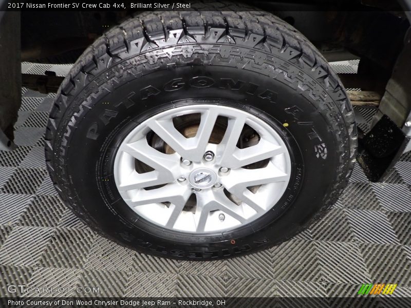 Brilliant Silver / Steel 2017 Nissan Frontier SV Crew Cab 4x4
