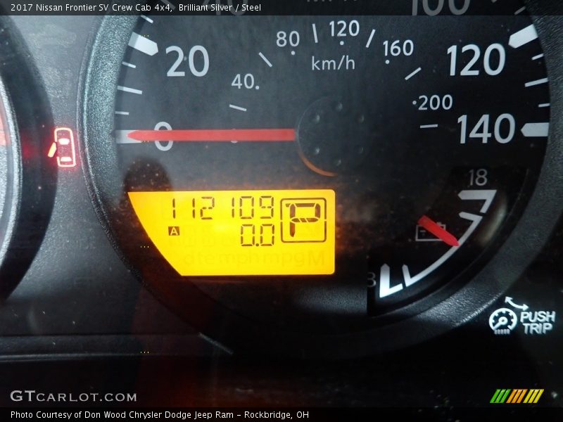 Brilliant Silver / Steel 2017 Nissan Frontier SV Crew Cab 4x4