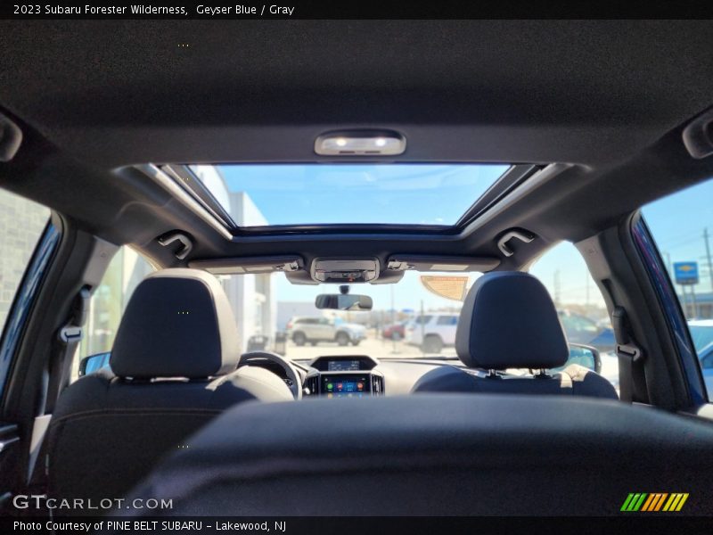 Geyser Blue / Gray 2023 Subaru Forester Wilderness