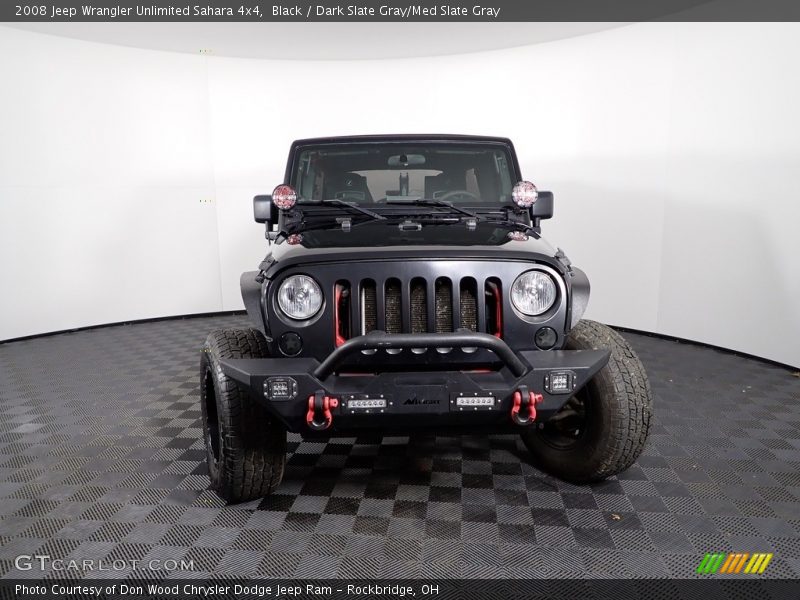 Black / Dark Slate Gray/Med Slate Gray 2008 Jeep Wrangler Unlimited Sahara 4x4