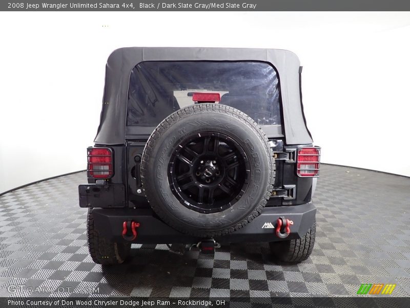 Black / Dark Slate Gray/Med Slate Gray 2008 Jeep Wrangler Unlimited Sahara 4x4