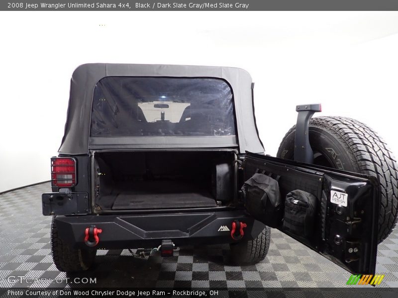 Black / Dark Slate Gray/Med Slate Gray 2008 Jeep Wrangler Unlimited Sahara 4x4