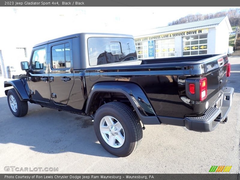 Black / Black 2023 Jeep Gladiator Sport 4x4