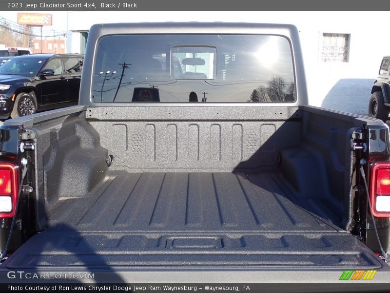 Black / Black 2023 Jeep Gladiator Sport 4x4