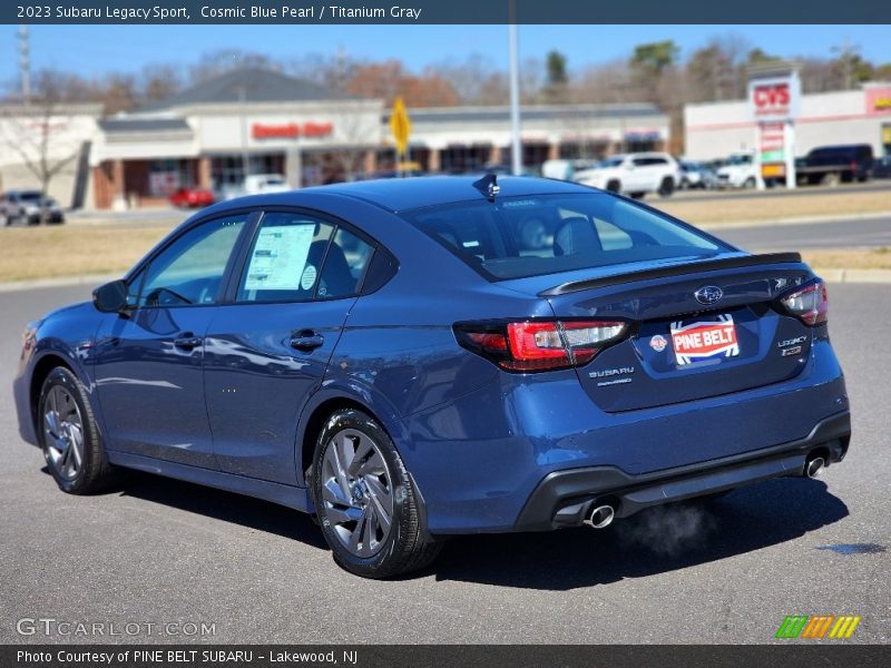 Cosmic Blue Pearl / Titanium Gray 2023 Subaru Legacy Sport