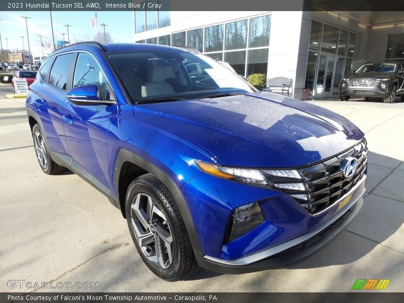 Intense Blue / Gray 2023 Hyundai Tucson SEL AWD
