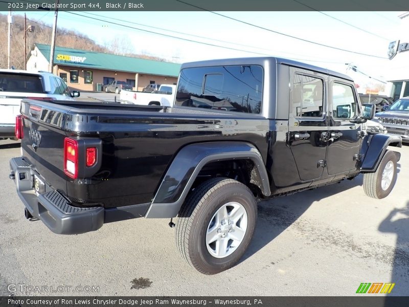 Black / Black 2023 Jeep Gladiator Sport 4x4