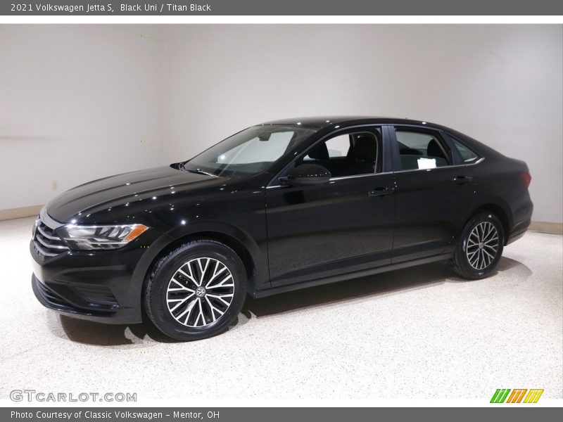 Black Uni / Titan Black 2021 Volkswagen Jetta S