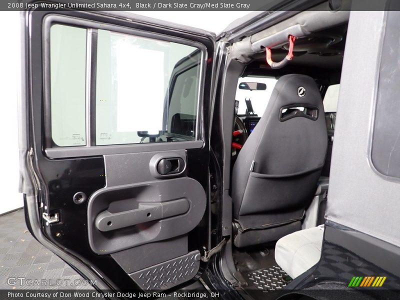 Black / Dark Slate Gray/Med Slate Gray 2008 Jeep Wrangler Unlimited Sahara 4x4