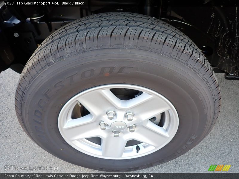Black / Black 2023 Jeep Gladiator Sport 4x4