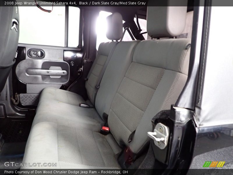 Black / Dark Slate Gray/Med Slate Gray 2008 Jeep Wrangler Unlimited Sahara 4x4