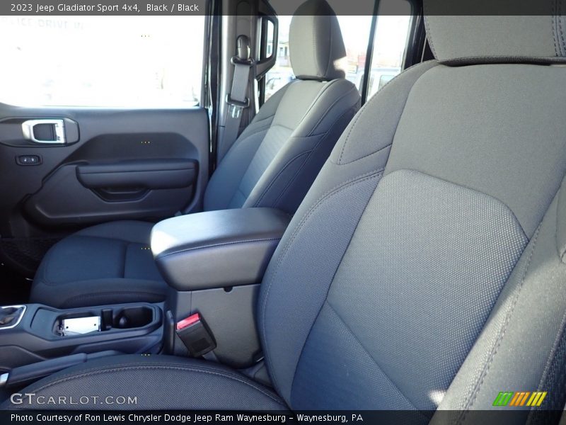 Black / Black 2023 Jeep Gladiator Sport 4x4