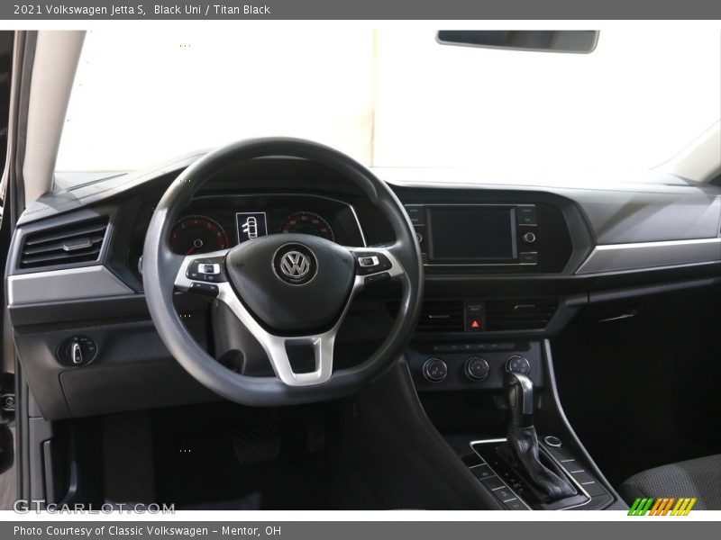 Black Uni / Titan Black 2021 Volkswagen Jetta S