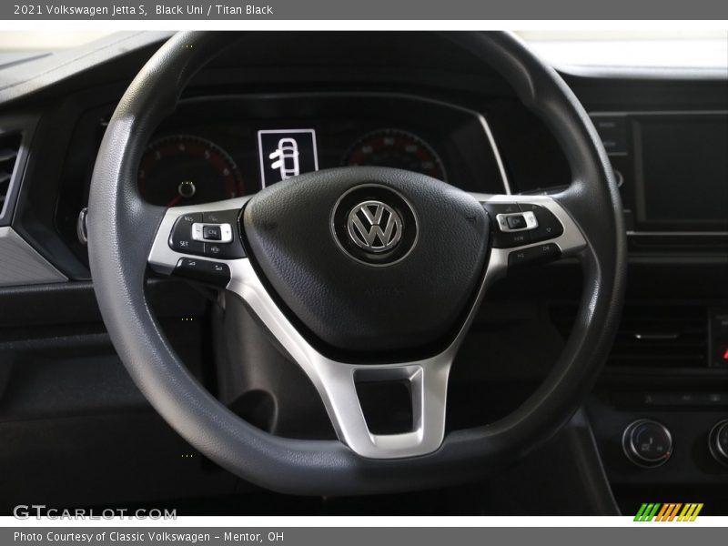 Black Uni / Titan Black 2021 Volkswagen Jetta S