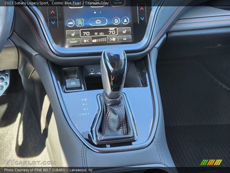 Cosmic Blue Pearl / Titanium Gray 2023 Subaru Legacy Sport
