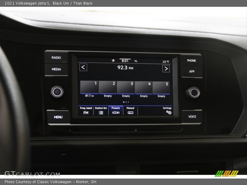 Black Uni / Titan Black 2021 Volkswagen Jetta S