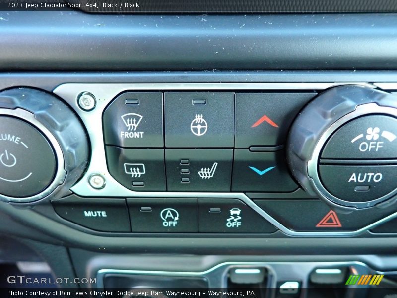 Black / Black 2023 Jeep Gladiator Sport 4x4