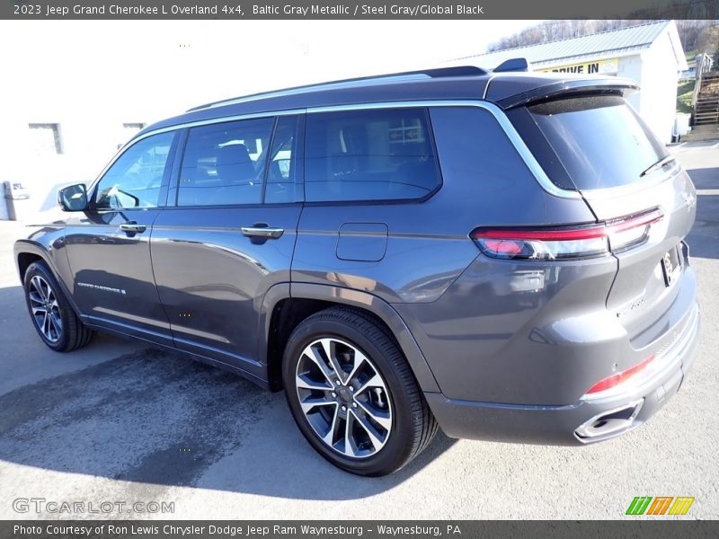 Baltic Gray Metallic / Steel Gray/Global Black 2023 Jeep Grand Cherokee L Overland 4x4