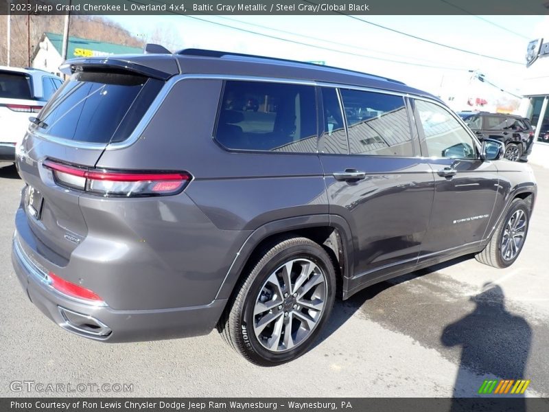 Baltic Gray Metallic / Steel Gray/Global Black 2023 Jeep Grand Cherokee L Overland 4x4