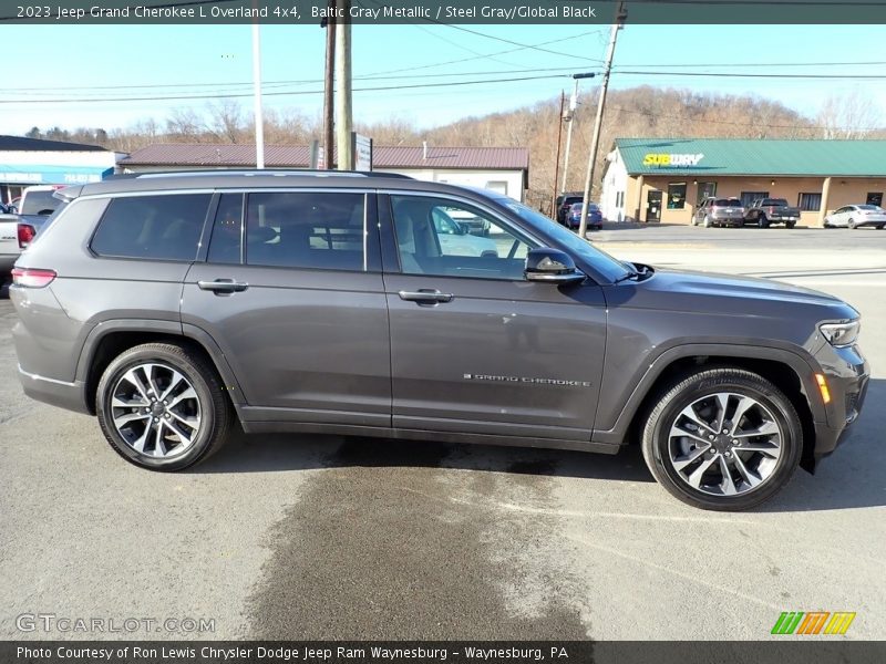 Baltic Gray Metallic / Steel Gray/Global Black 2023 Jeep Grand Cherokee L Overland 4x4