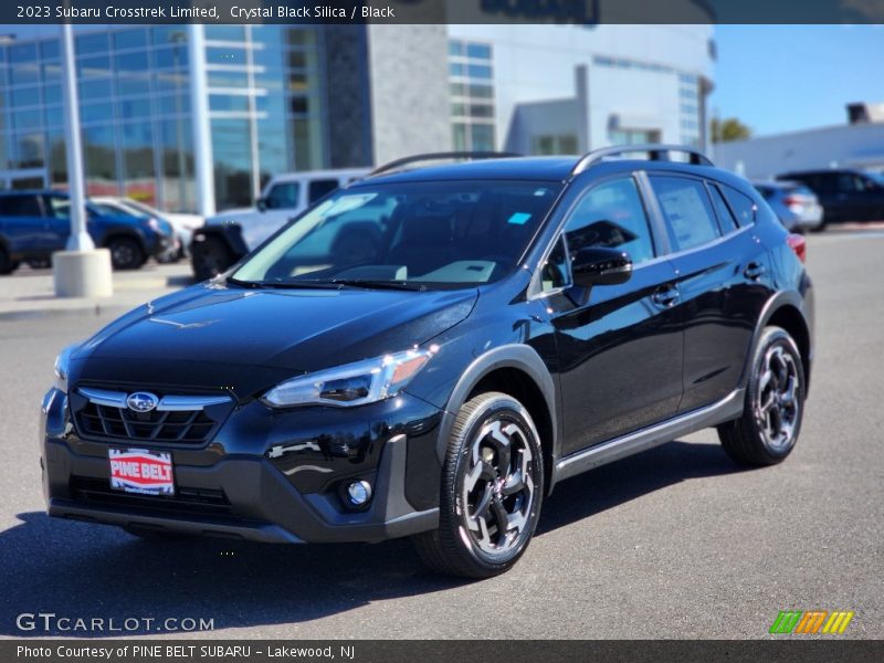 Crystal Black Silica / Black 2023 Subaru Crosstrek Limited