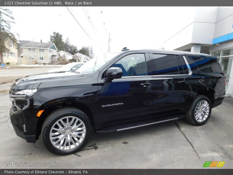 Black / Jet Black 2023 Chevrolet Suburban LS 4WD