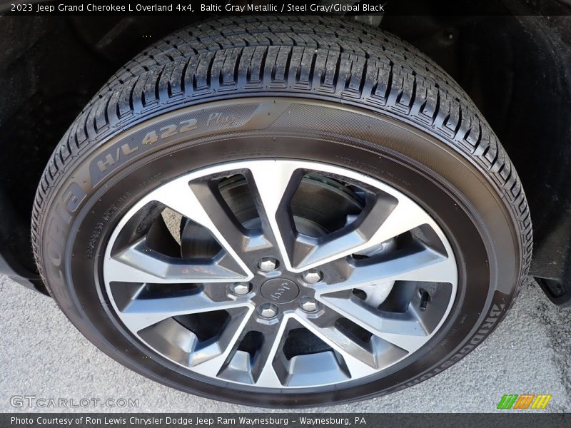 Baltic Gray Metallic / Steel Gray/Global Black 2023 Jeep Grand Cherokee L Overland 4x4