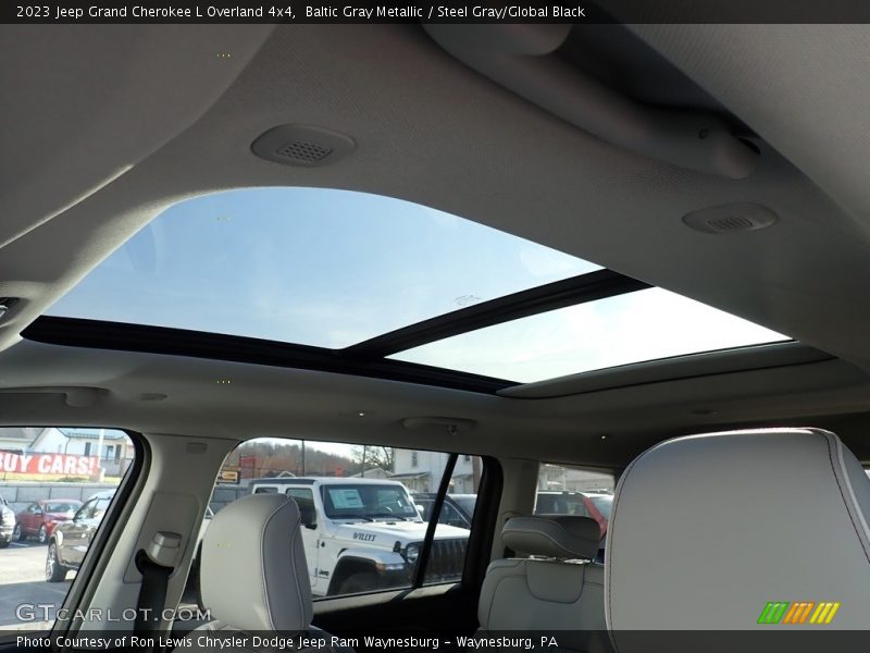Baltic Gray Metallic / Steel Gray/Global Black 2023 Jeep Grand Cherokee L Overland 4x4