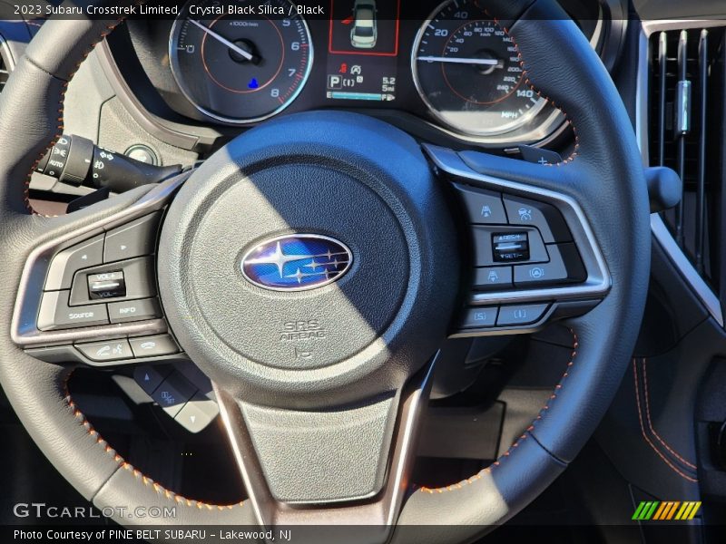 Crystal Black Silica / Black 2023 Subaru Crosstrek Limited