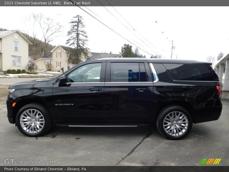 Black / Jet Black 2023 Chevrolet Suburban LS 4WD