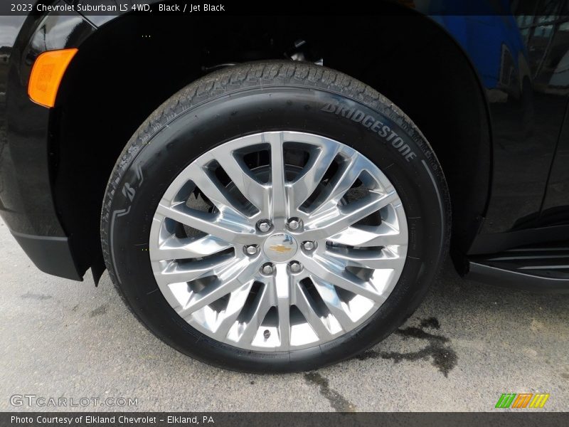 Black / Jet Black 2023 Chevrolet Suburban LS 4WD