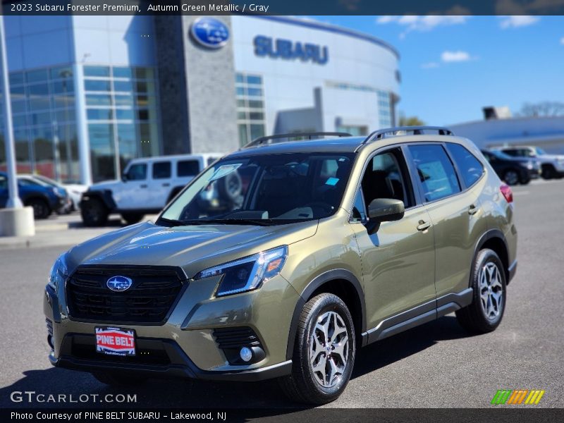 Autumn Green Metallic / Gray 2023 Subaru Forester Premium