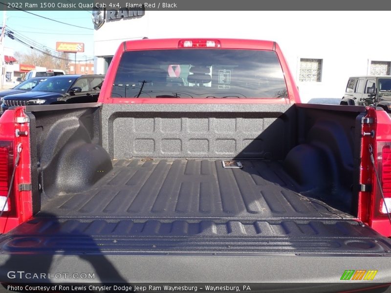 Flame Red / Black 2022 Ram 1500 Classic Quad Cab 4x4