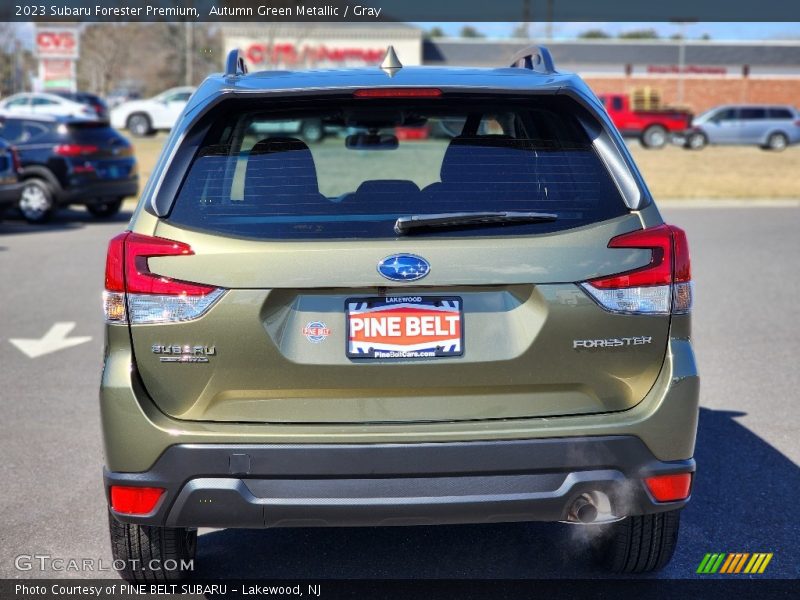 Autumn Green Metallic / Gray 2023 Subaru Forester Premium