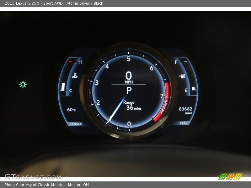  2015 IS 350 F Sport AWD 350 F Sport AWD Gauges