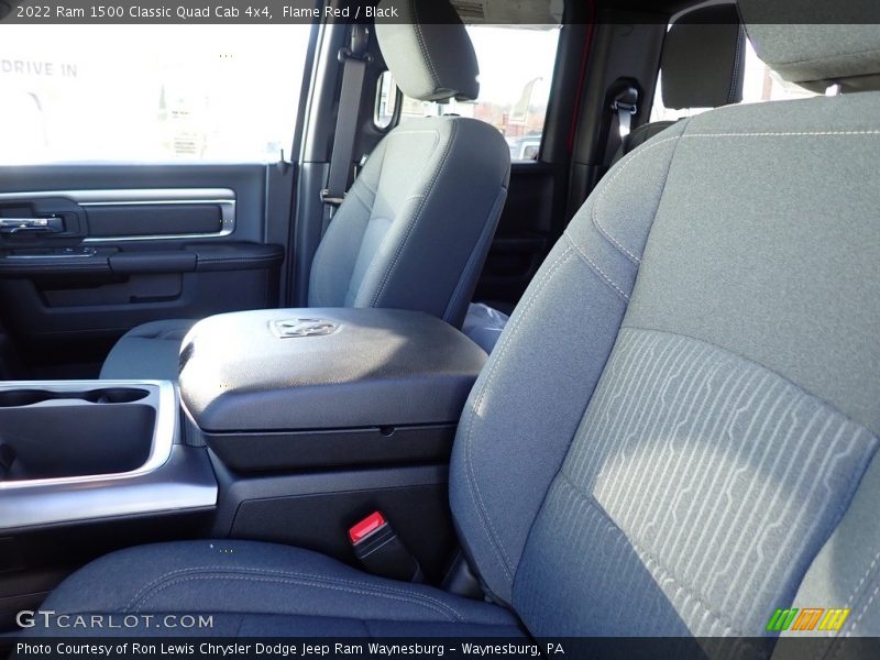 Flame Red / Black 2022 Ram 1500 Classic Quad Cab 4x4