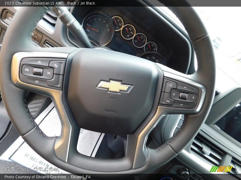 Black / Jet Black 2023 Chevrolet Suburban LS 4WD