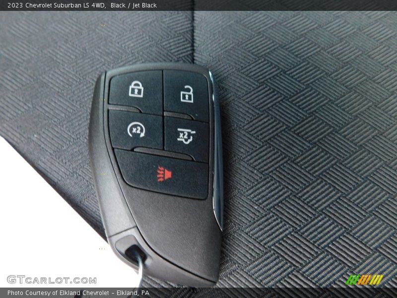 Black / Jet Black 2023 Chevrolet Suburban LS 4WD