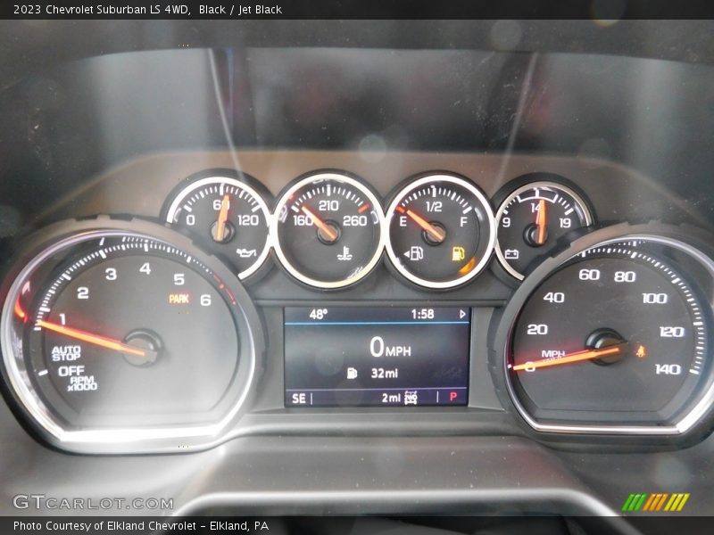 Black / Jet Black 2023 Chevrolet Suburban LS 4WD