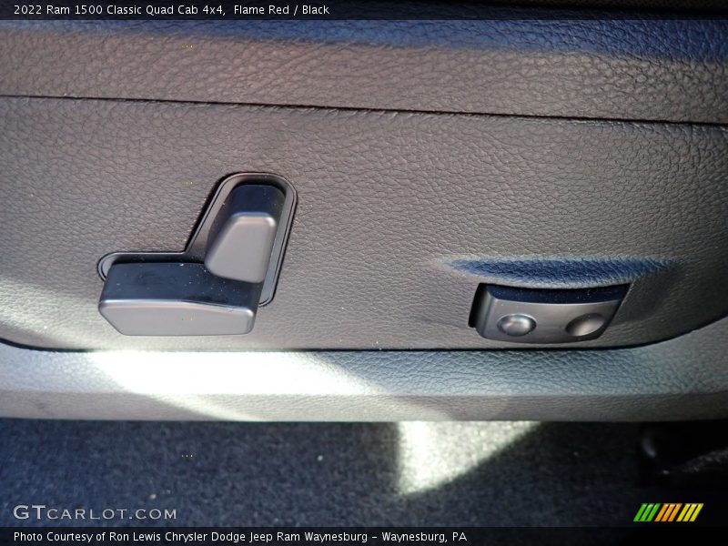 Flame Red / Black 2022 Ram 1500 Classic Quad Cab 4x4