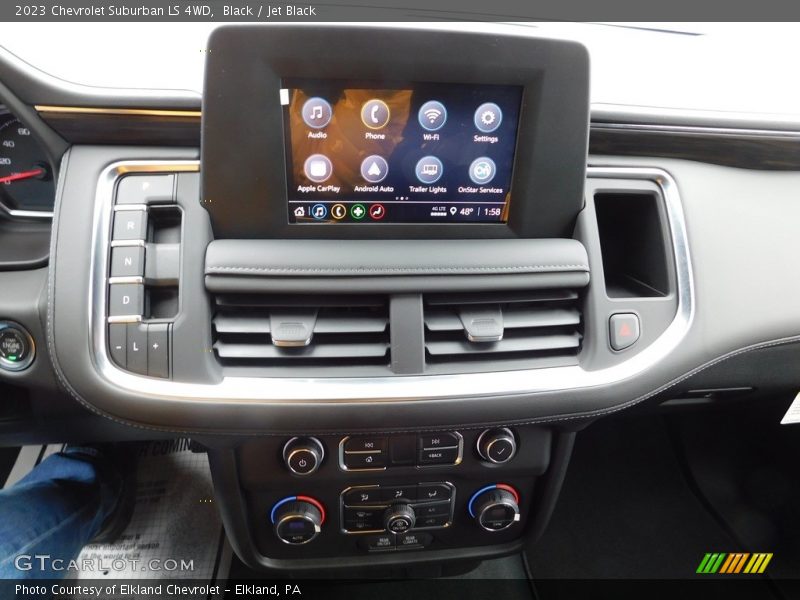 Black / Jet Black 2023 Chevrolet Suburban LS 4WD