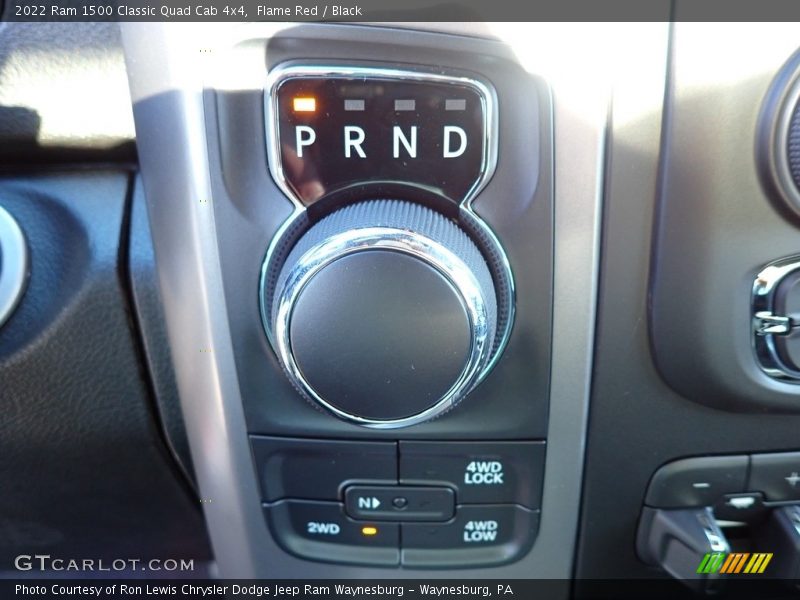 Flame Red / Black 2022 Ram 1500 Classic Quad Cab 4x4